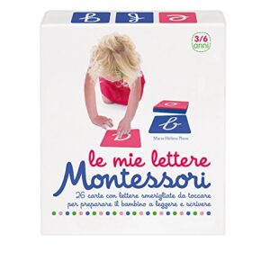 Le Mie Lettere Montessori 26 Carte Con Lettere Smerigliate Da Toccare Per Preparare Il Bambino A Leggere E Scrivere Italiano Copertina Flessibile 5 Apr 2016 0.jpg